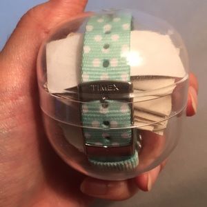 Timex Accessories - NIB Timex Weekender Mint Polka Dot Watch Timex Accessories - NIB Timex Weekender Mint Polka Dot Watch